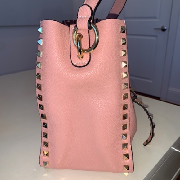 Tiffany & Fred Black Full-Grain Leather Hobo/ Shoulder Bag Studded - Picture 6 of 11